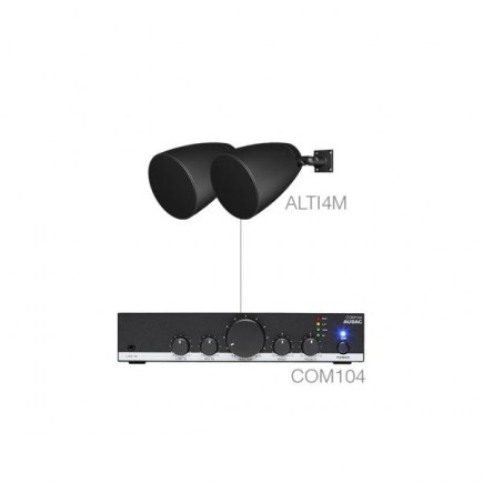 AUDAC LENTO4.2M/B 2 x ALTI4M + COM104 Black